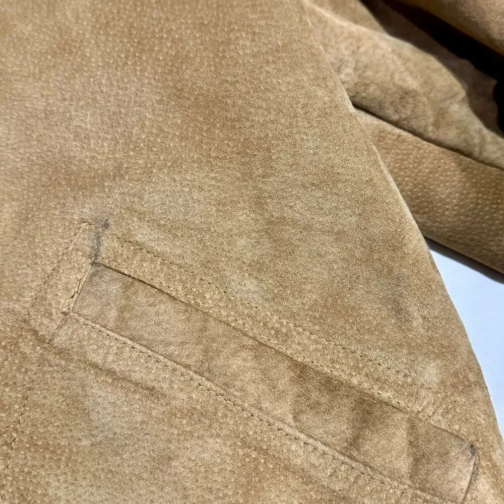Bill Blass shearling length